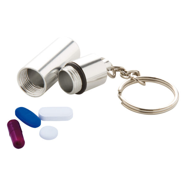 Carrypill - sleutelhanger pillendoosje Carrypill - sleutelhanger pillendoosje