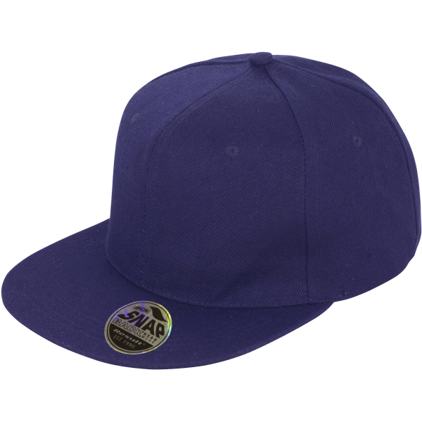 Bronx Original snapbackpet met platte klep Navy One Size Bronx Original snapbackpet met platte klep Navy One Size