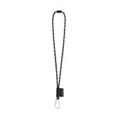 75091. SET Lanyard NAUTIC Lang (Ø 7 mm) met 55 mm D-vormige karabijnhaak en Ø 7 mm veiligheidssluiting