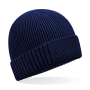 Biologisch katoenen muts met technische patch Oxford Navy One Size