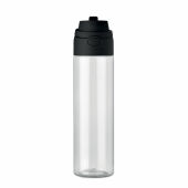 TOIEN KLAR - RPET fles 700ml - Zwart