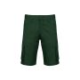 Eco-friendly heren bermuda met meerdere zakken Forest Green 5XL