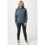 IQONIQ Torres gerecycled katoen hoodie ongeverfd, heather navy (XXXL)