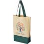 Polyester shopper Helena blauw