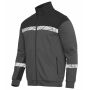7103 FULL ZIP SWEATSHIRT PGL Grey/Black XS