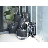 Aqua GRS gerecyclede waterbestendige 14" laptopdraagtas 14 l - Zwart