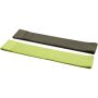 Grip 2-piece resistance band set - Lime/Forest green