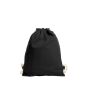 drawstring bag EARTH black