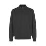 Polo sweatshirt | klassiek - Houtskool, 4XL