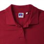 RUS Ladies Ultimate Cotton Polo, Classic Red, XXL