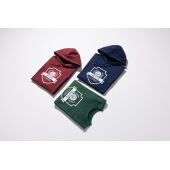 Iqoniq Jasper gerecycled katoen hoodie, bordeauxrood (XXS)