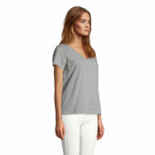 REGENT V WOMEN - REGENT V T-SHIRT WOMEN - XXL - Grijs Gemeleerd
