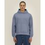 Chaser Vintage - De unisex relaxed garment-dyed hoodie - G. Dyed Blue Grey (XXS)
