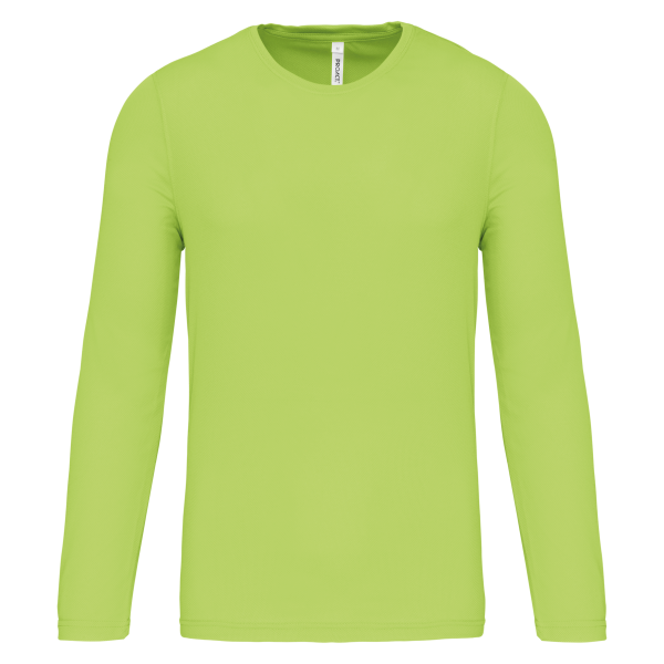 T-shirt de sport manches longues homme Lime S T-shirt de sport manches longues homme Lime S