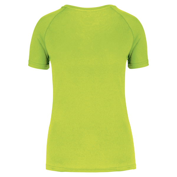 T-shirt de sport à col rond recyclé femme Lime XXL T-shirt de sport à col rond recyclé femme Lime XXL