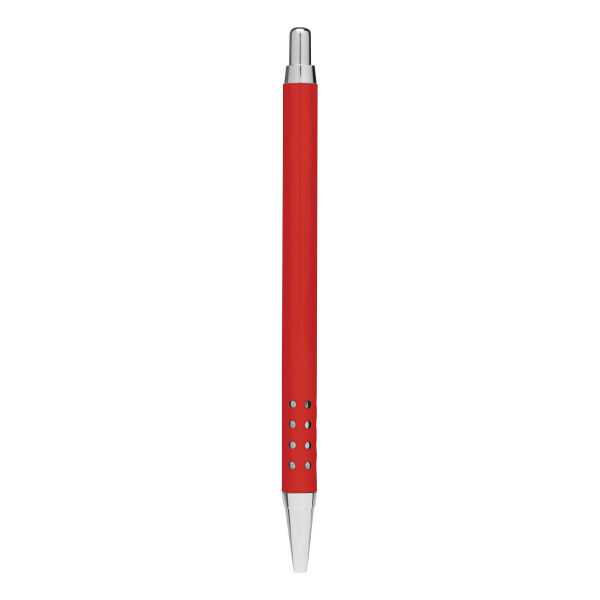 BUDAPEST - Messing balpen glanzend rood BUDAPEST - Messing balpen glanzend rood