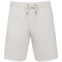 Ecologische herenshort French Terry Washed Ivory M