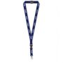 Afneembare polyester keycord met reflecterende draden