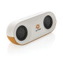 Oregon RCS gerecycled plastic en kurk 10W speaker, bruin