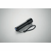 LUMEZO - Aluminium oplaadbare zaklamp - Zwart