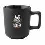 Torino Black 280 ml mok - zwart