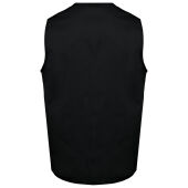 Bodywarmer polykatoen multizakken Black XS