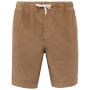 Ecologische bermuda van ribfluweel Dark camel 38 FR