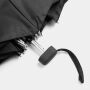 Super mini, uit 5 secties bestaande opvouwbare paraplu POCKET zwart