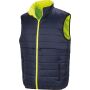 Reversible soft padded safety gilet fluorescent yellow/navy 3XL Reversible soft padded safety gilet fluorescent yellow/navy 3XL
