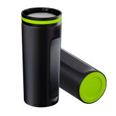 lichtgroen, zwart, zilver, wit