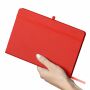 Gerecycled notitieboekje A5 Bloom rood