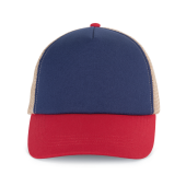 Mood Indigo / Light Scarlet Red / Beige Sand