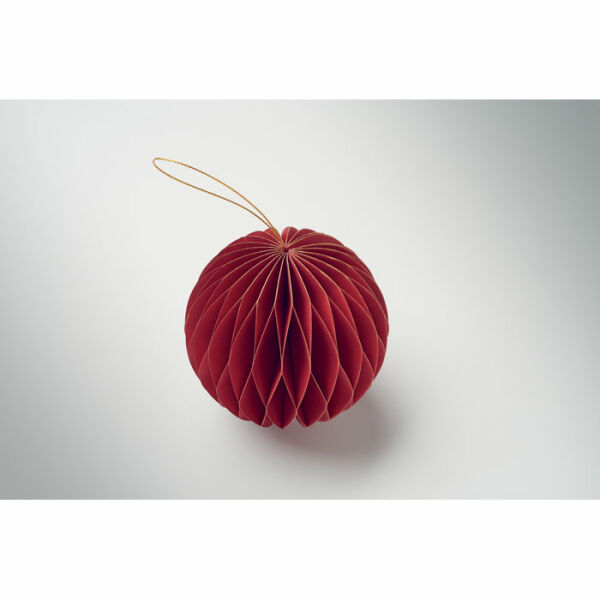 HARMOBAUBLE - Opvouwbare kerstbalhanger - Rood HARMOBAUBLE - Opvouwbare kerstbalhanger - Rood