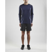 -Rush LS tee men navy s