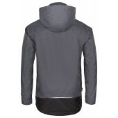 1284 Shell jacket do.grijs/zwa xxl