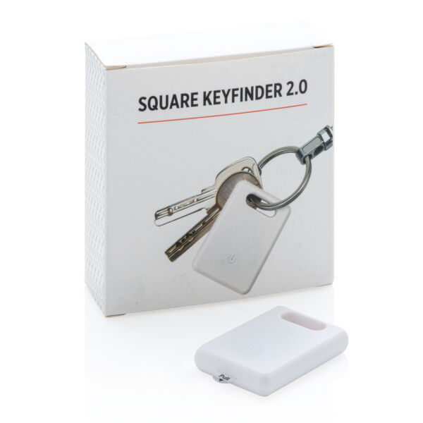 Vierkante keyfinder 2.0, wit Vierkante keyfinder 2.0, wit