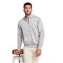 Montblanc unisex hoodie met volledige rits - Koningsblauw - S