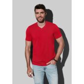 Stedman T-shirt V-neck Clive SS for him scarlet red 3XL