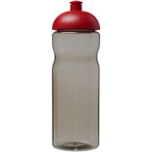 H2O Active® Eco Base 650 ml sportfles met koepeldeksel - Houtskool/Rood H2O Active® Eco Base 650 ml sportfles met koepeldeksel - Houtskool/Rood