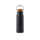 VINGA Ciro RCS gerecycled RVS vacuümfles 300ML, zwart