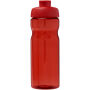 H2O Active® Eco Base 650 ml sportfles met kanteldeksel - Rood/Rood