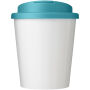 Brite-Americano® Espresso 250 ml geïsoleerde beker - Wit/Aqua