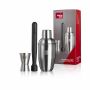 Vacu Vin Cocktailset Bar in a Box Starter - zilver