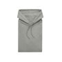 IQONIQ Torres gerecycled katoen hoodie ongeverfd, heather grey (5XL)