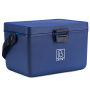 Brisby Koelbox - Frigobox - Coolbox - Auto - Lichtgewicht - Broodtrommel - 12L - 2 Gratis koelelementen van 450ml per stuk -  Incl. Dividers Snijplanken - Bieropener - Flesopener - Max. 40 uur isolatie - Blauw
