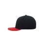 6 Panel Pro Cap Style black/red one size