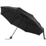 Aaron 23'' opvouwbare handparaplu - Zwart