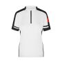 Ladies' Bike-T Half Zip white XXL