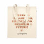 VIVEKA - Gerecyclede boodschappentas - Beige