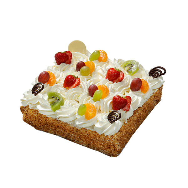 Slagroomtaart Vol fruit I 8 - 10 pers.